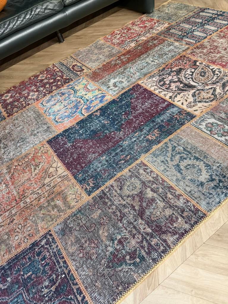 Prachtig Perzisch Midden-Oosters tapijt 160x225 cm, Ophalen, Gebruikt, 150 tot 200 cm, 200 cm of meer