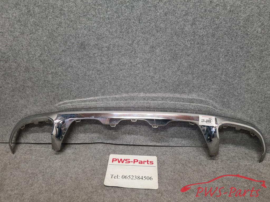 MERCEDES GLC W253 ACHTERBUMPER DIFFUSER CHROOM ORIGINEEL, Gebruikt, -, Ophalen of Verzenden, Achter