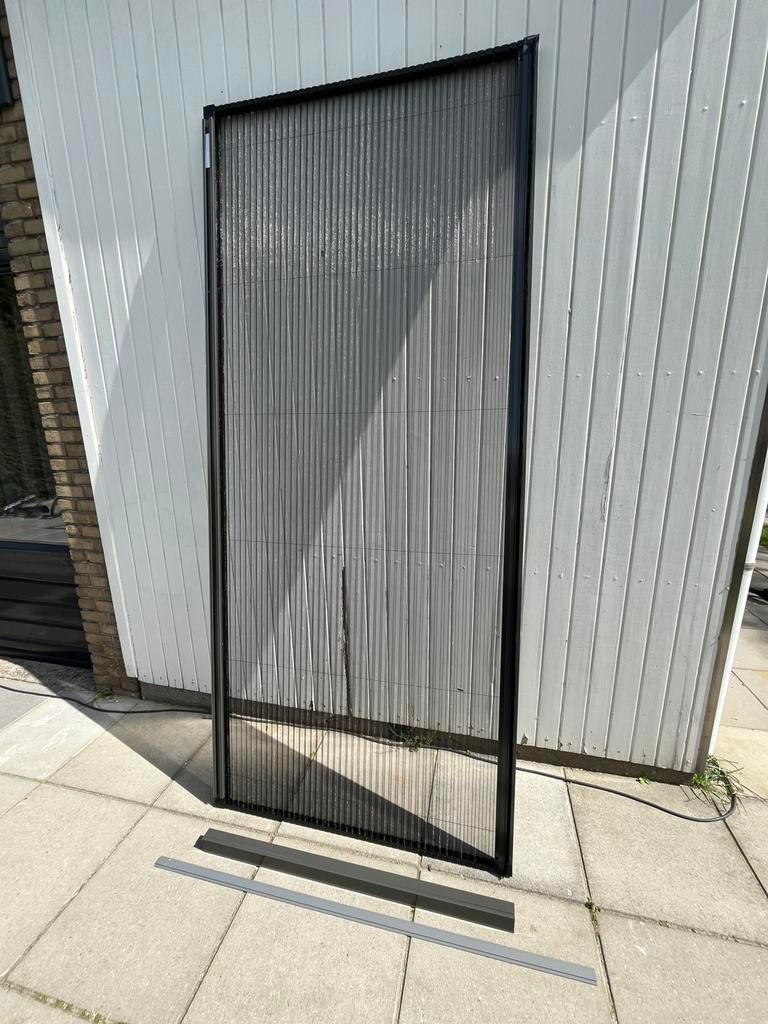 Unilux hordeur in plissé (nieuw) 240x103, 100 tot 150 cm, 200 cm of meer, -, Grijs