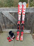 Kinderski Atomic Race 110 + skischoenen mt31, Sport en Fitness, Skiën en Langlaufen, Ophalen, Gebruikt, 100 tot 140 cm, Atomic