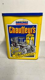 Vintage Blik Simoniz Chauffeurs Car Care Collection, Ophalen of Verzenden, Gebruikt, Overige