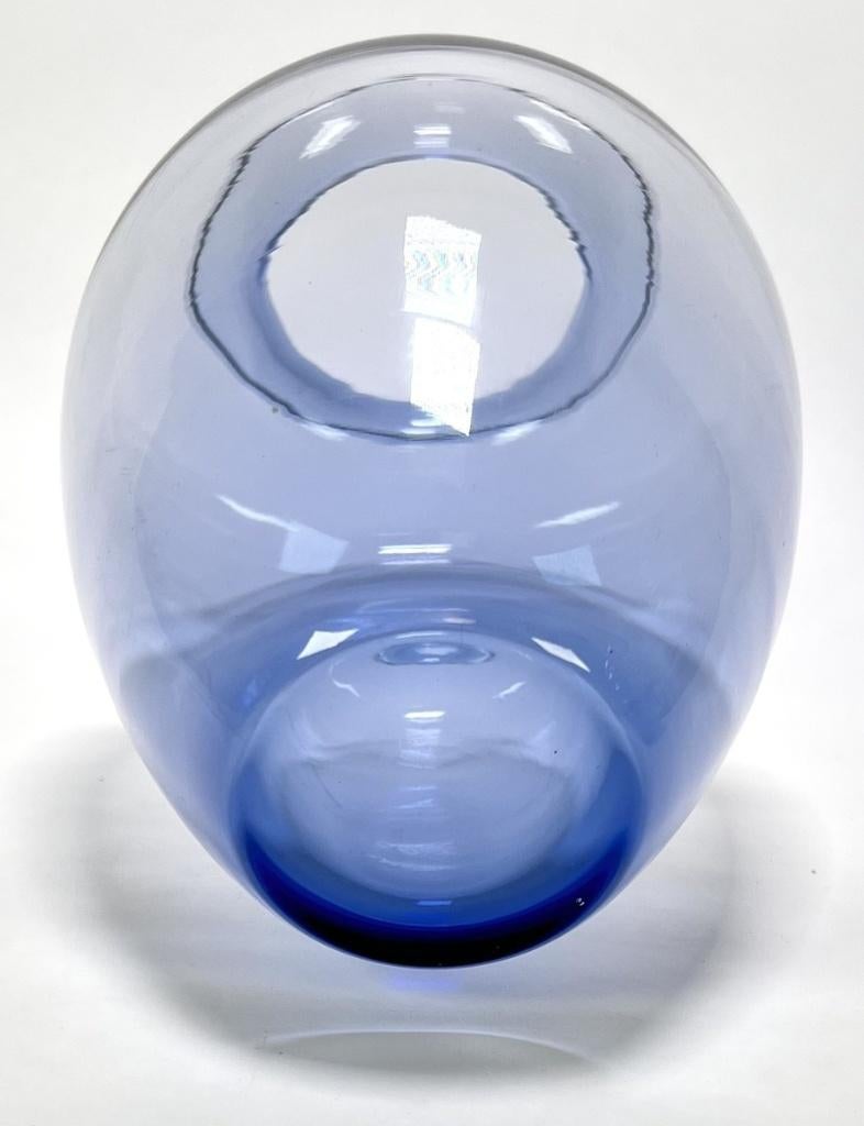 1235. Glazen vaas, midden 20e eeuw, Ophalen of Verzenden