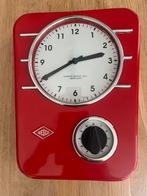 Wesco keukenklok Classic Line met kookwekker, Ophalen of Verzenden, Zo goed als nieuw, Analoog, Wandklok