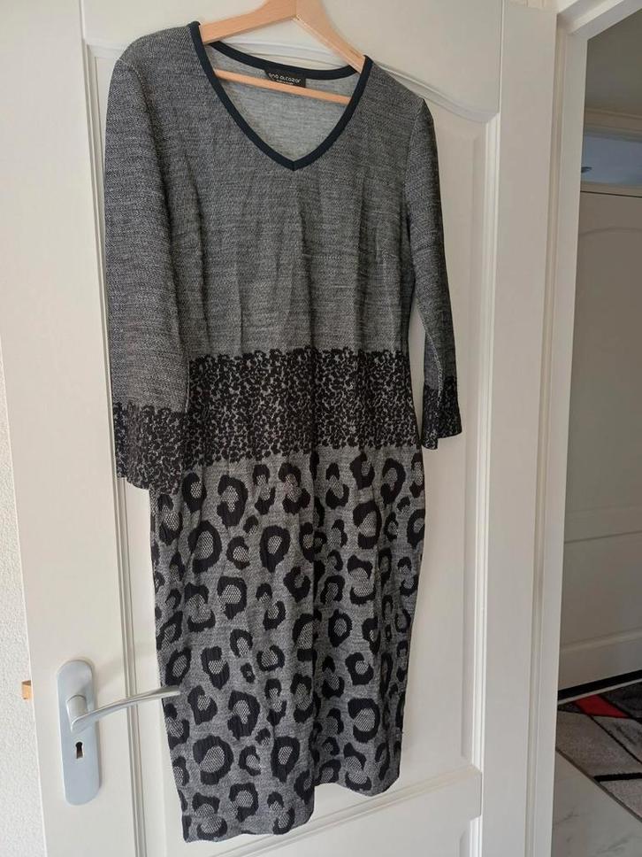Alcazar Jurk met Luipaardprint - Maat 42., Kleding | Dames, Jurken, Zo goed als nieuw, Maat 42/44 (L), Bruin, Ophalen of Verzenden