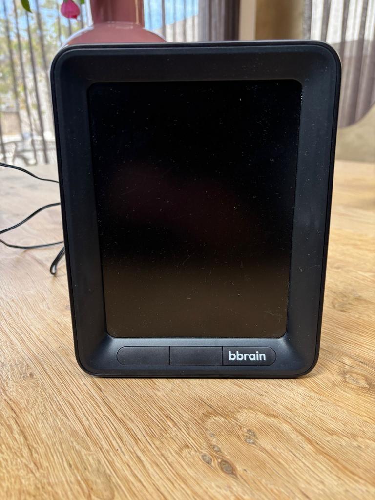 Bbrain ouderenb / dementie klok, Computers en Software, E-readers, Ophalen of Verzenden, Gebruikt