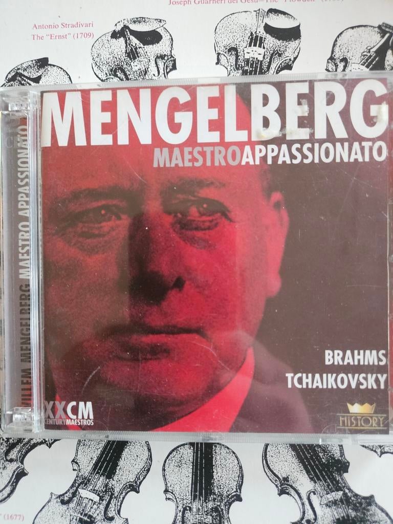 Mengelberg Maestro Appassionato - Brahms & Tchaikovsky CD, Ophalen of Verzenden, Romantiek, Gebruikt, Orkest of Ballet