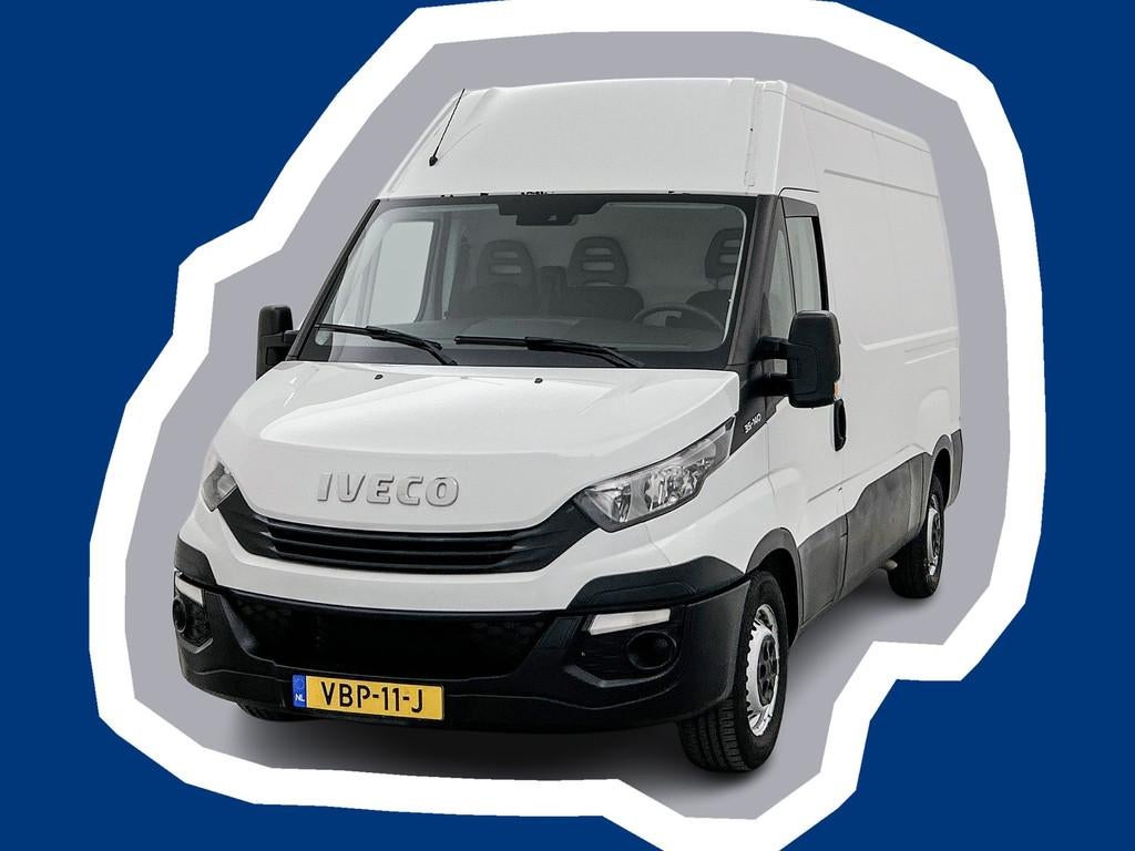Iveco Daily 35S14V 2.3 352 Luchtgeveerde stoel Trekhaak 3500, Gebruikt, Wit, 14 km/l, Bedrijf