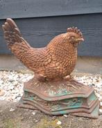 Gietijzeren kip, Ophalen