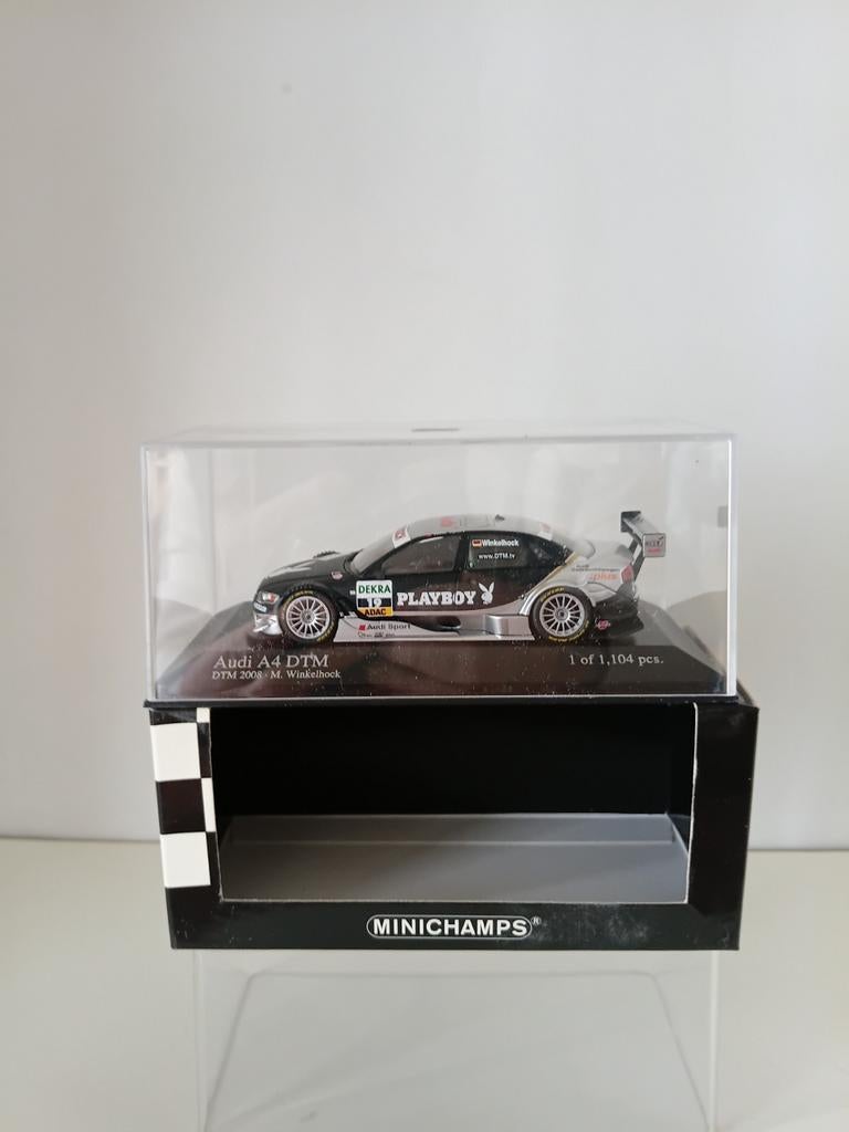 Audi A4 DTM Rosberg.Playboy., Hobby en Vrije tijd, Modelauto's | 1:43, Ophalen of Verzenden, Nieuw, Auto, MiniChamps