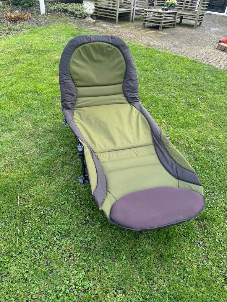 Comfortabele vissers ligstoel - Ideaal voor lange sessies, Watersport en Boten, Ophalen, Gebruikt, Overige typen