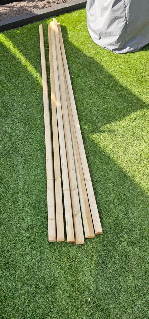 6 rachels 45x45m x 300, Doe-het-zelf en Verbouw, Plinten en Afwerking, Ophalen, Nieuw, Mdf, Plinten