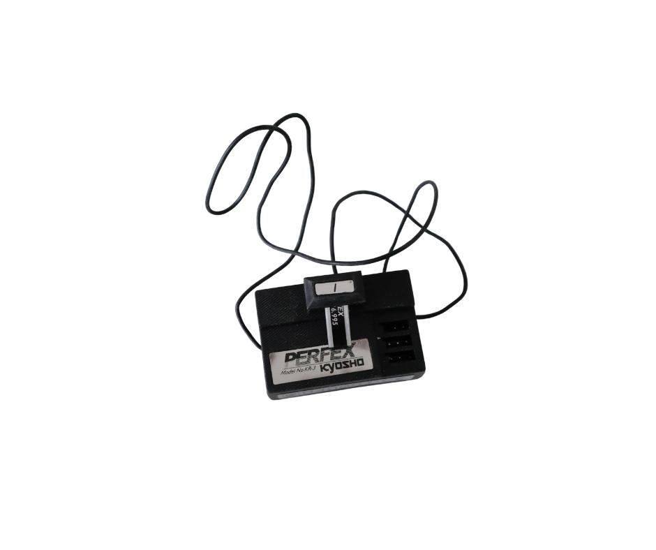Kyosho Perfex zender + ontvanger 27mhz rc, Ophalen of Verzenden, Gebruikt, Overige schalen, Onderdeel