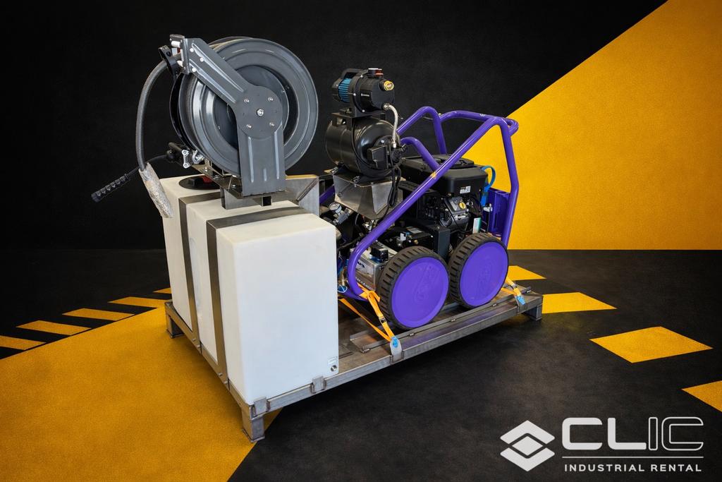 Professionele hogedrukreiniger inbouwset – Falch Wheeljet 11, Ophalen of Verzenden, Zo goed als nieuw