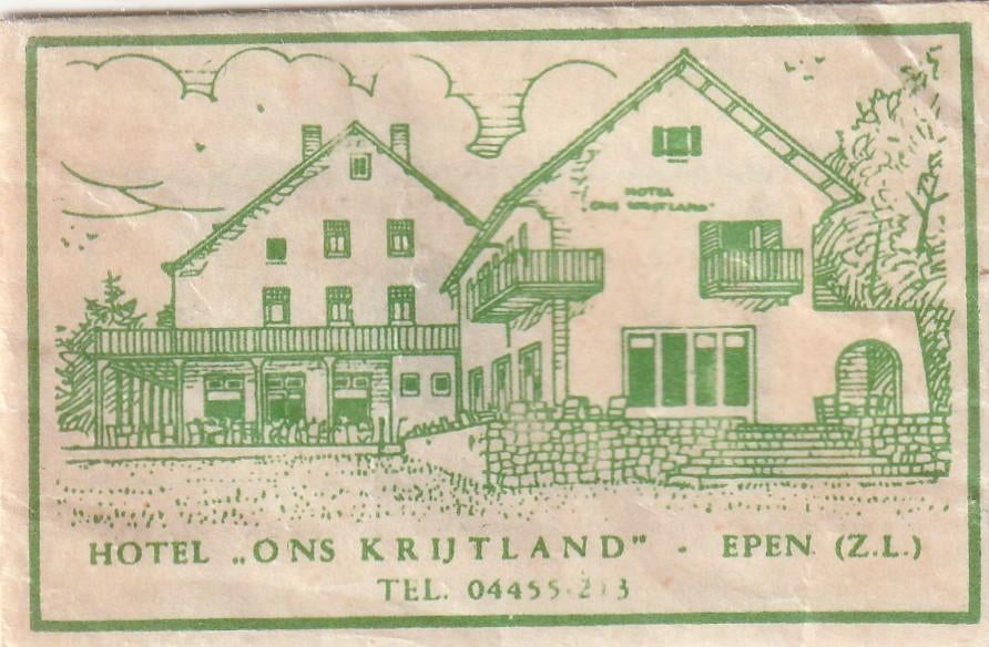 suikerzakje #142 : Ons Krijtland Epen, Verzenden, Nederland