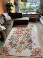 Vloerkleed 160x230 bloemen karwei, Ophalen, 150 tot 200 cm, 200 cm of meer, Zo goed als nieuw