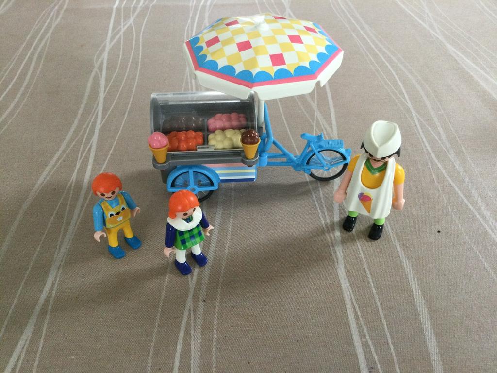Playmobil ijskraam 2, Ophalen of Verzenden, Zo goed als nieuw