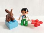 Duplo set 5685 Dierenarts met konijn, Ophalen of Verzenden, Zo goed als nieuw, Complete set, Duplo