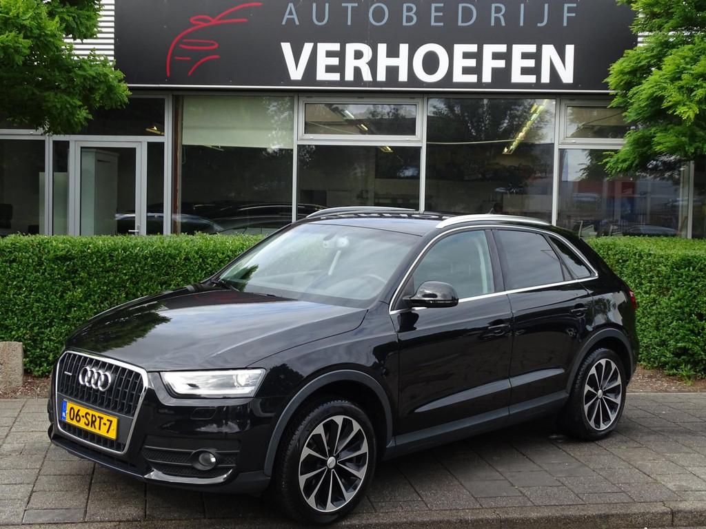 Audi Q3 2.0 TFSI QUATTRO - XENON - CRUISE / CLIMATE CONTR -, Auto's, Zwart, 4 cilinders, 1984 cc, Leder en Stof