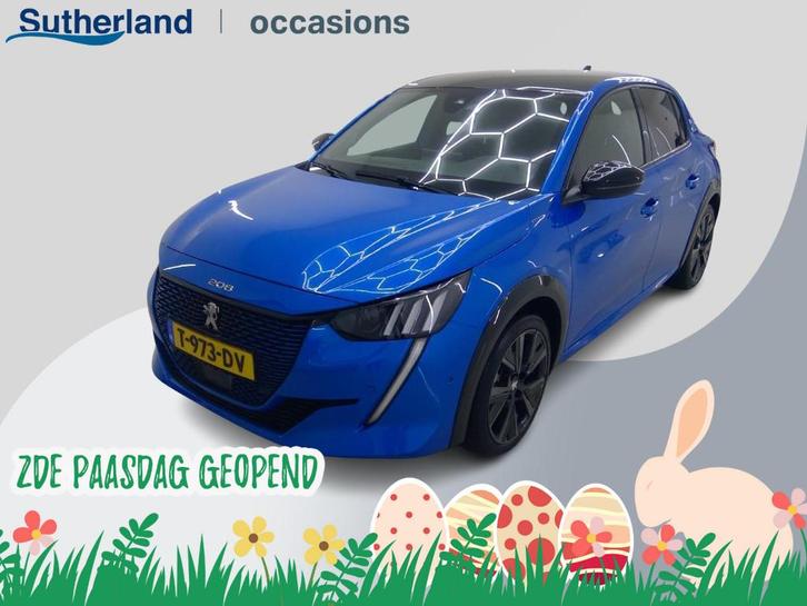 Peugeot e-208 EV GT 350 50 kWh | 48000 KM | Full Options | S, Auto's, Peugeot, Bedrijf, Te koop, ABS, Achteruitrijcamera, Adaptive Cruise Control