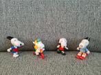 Snoopy vintage schleich pvc poppetjes b-keuze, Verzamelen, Gebruikt, Schleich, Ophalen of Verzenden, Nvt