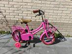 Roze meisjesfiets: Alpina cargo 12,5 inch, met zijwieltjes, Ophalen, Gebruikt, Minder dan 16 inch, Zijwieltjes