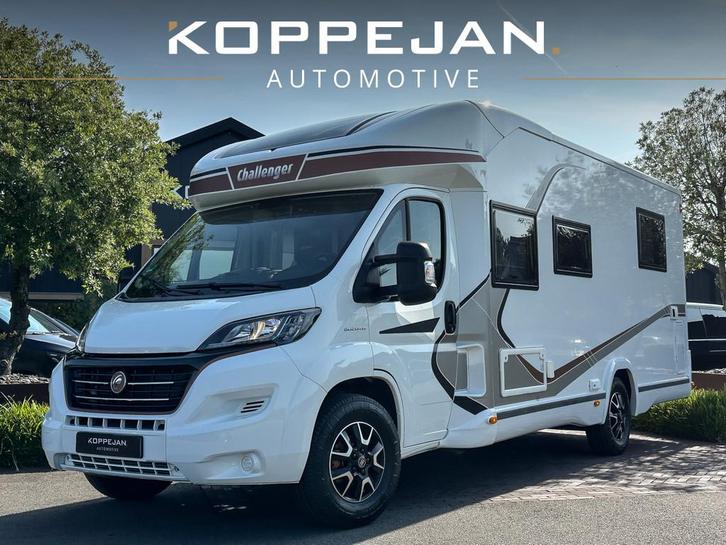 Challenger 398 XLB 150PK Automaat | FULL AIRCO | QUEENSBED |, Caravans en Kamperen, Campers, Bedrijf, tot en met 3, Half-integraal