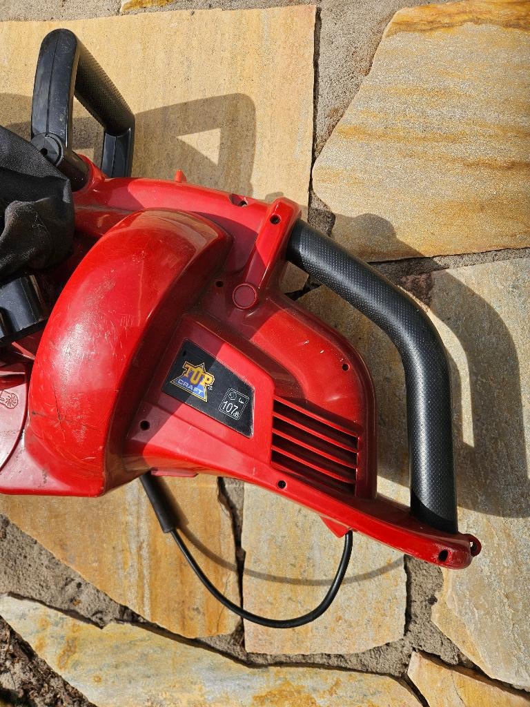 Bladblazer en zuiger, Tuin en Terras, Ophalen, Zo goed als nieuw