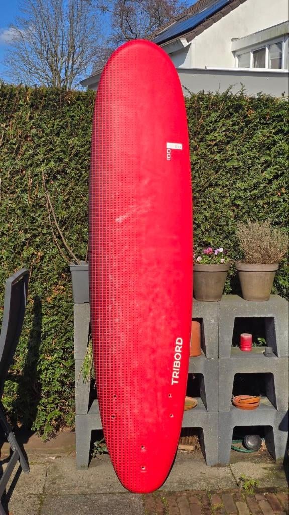 Complete Surfset: Tribord 8'0" Softboard + Wetsuit + Acc., Watersport en Boten, Golfsurfen, Ophalen of Verzenden, Zo goed als nieuw