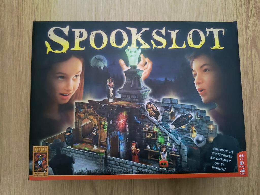 Spel Spookslot (slechts 1x gebruikt), Ophalen of Verzenden, Zo goed als nieuw