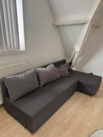 Grijs slaapbank Jysk, Ophalen, Gebruikt, Tweepersoons, 190 cm of minder