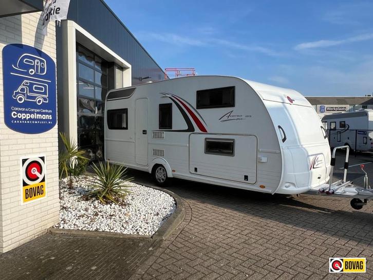 Bürstner Averso Plus 510 TK stapelbed, voortent, 7, Caravans en Kamperen, Caravans, Bedrijf, meer dan 6, 1250 - 1500 kg, Rondzit