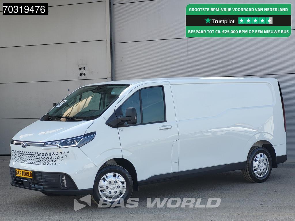 Maxus eDELIVER 7 204pk Coming Soon! Elektrisch L2H1 450km WL, Automaat, Stof, 1250 kg, Maxus
