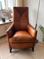 Mol & Geurts Leren Fauteuil -, Ophalen, Gebruikt, Leer, 75 tot 100 cm