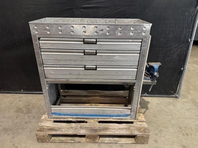 2228. Gereedschapskast voor in een bus / gereedschapskist, Auto diversen, Auto-accessoires, Gebruikt, Ophalen