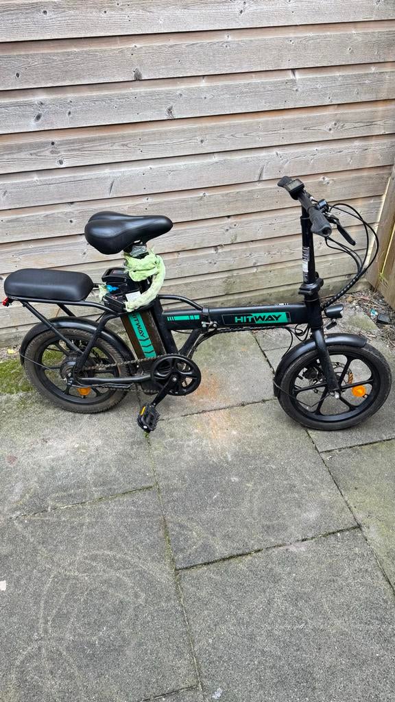 Hitway opvouwbare elektrische fiets, Fietsen en Brommers, Elektrische fietsen, Overige merken, Gebruikt, Ophalen of Verzenden