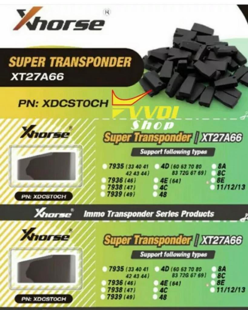 Xhorse super transponder chip voor VVDI / VVDI2 key tool, Auto diversen, Autogereedschap, Ophalen of Verzenden