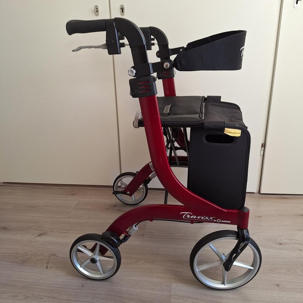 Medipoint Travixx Traveller Deluxe inclusief dienblad, Diversen, Rollators, Ophalen of Verzenden