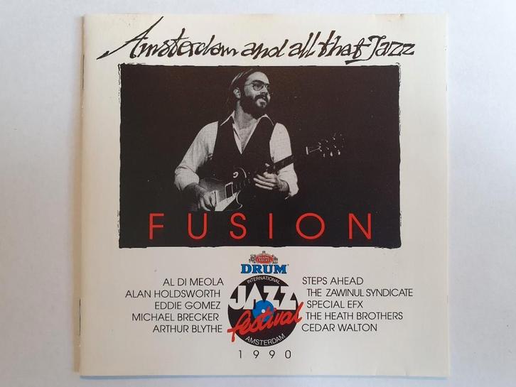 CD Fusion ; Amsterdam And All That Jazz (1990), Cd's en Dvd's, Cd's | Jazz en Blues, Gebruikt, Jazz, 1980 tot heden, Ophalen of Verzenden