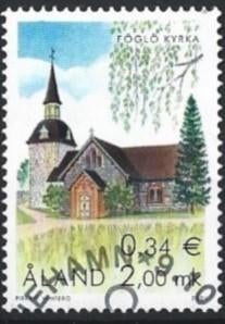 Aland SG 207 gebr. - 09-10-2001 - cat. 1,40 voor 0,15, Ophalen of Verzenden, Finland, Gestempeld