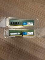 2x crucial 8gb ram, Computers en Software, RAM geheugen, DDR4, 8 GB, Ophalen of Verzenden, Zo goed als nieuw