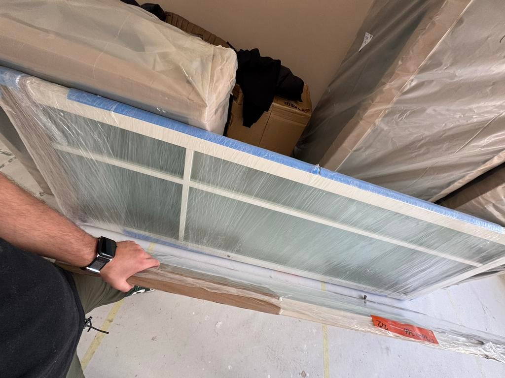 Plafondhoge binnendeur, links- en rechtsdraaiend, Doe-het-zelf en Verbouw, Deuren en Horren, 80 tot 100 cm, 215 cm of meer, Binnendeur