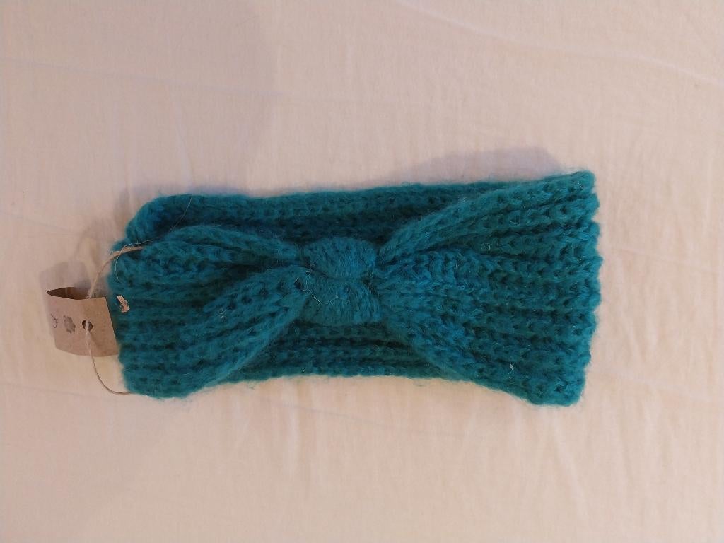 Lekker warme haarband voor meisjes in turquoise, Kinderen en Baby's, Kinderkleding | Mutsen, Sjaals en Handschoenen, Meisje, Ophalen of Verzenden