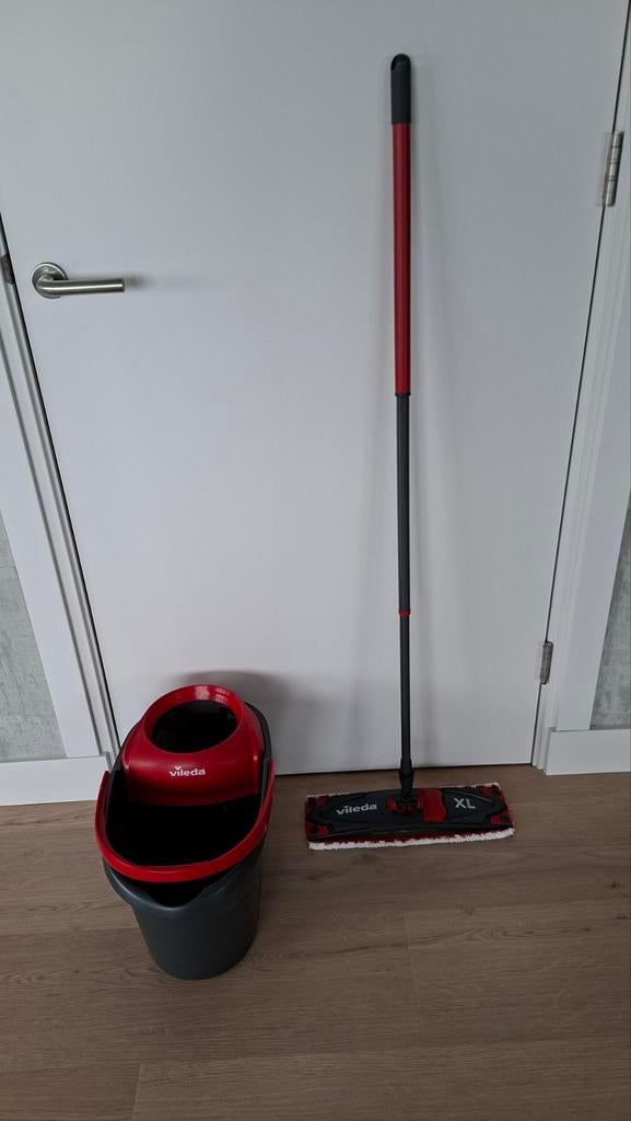 Vileda turbo XL vloerdweil systeem, Ophalen