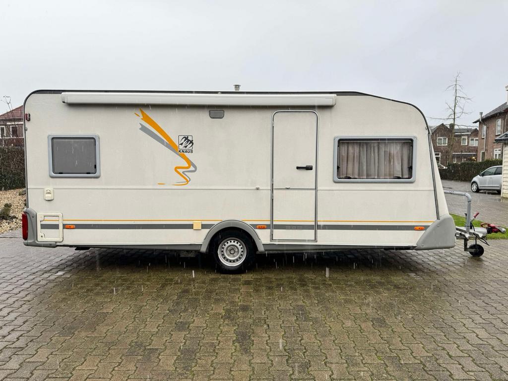 Knaus Sudwind 500 incl nieuwe voortent, luifel en matras, Luifel, Rondzit, Frans bed, Particulier