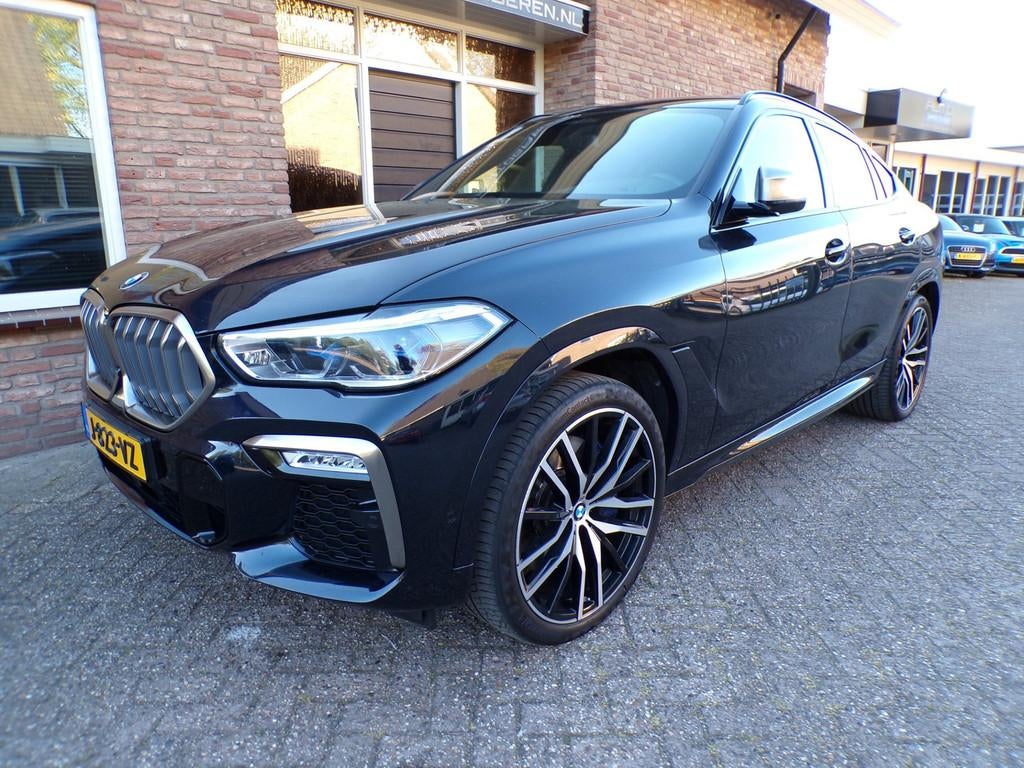 BMW X6 M50d High Executive, Auto's, BMW, Automaat, Gebruikt, Zwart, 2993 cc