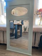 ANTIEK GESLEPEN SPIEGEL, Huis en Inrichting, Woonaccessoires | Spiegels, Ophalen, Zo goed als nieuw, 75 tot 100 cm, 150 tot 200 cm