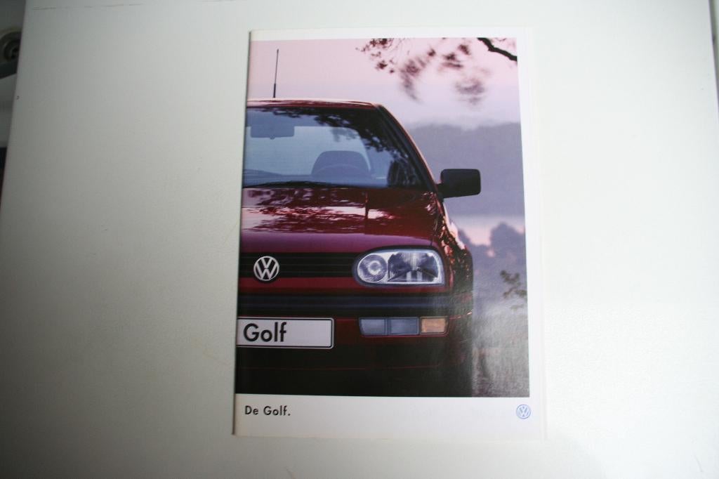 Folder Volkswagen Golf (05-1996) (72), Ophalen of Verzenden, Nieuw, Volkswagen