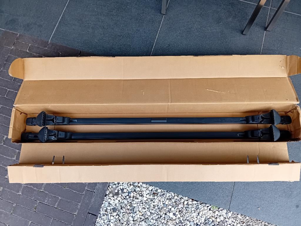 Dacia Lodgy Dakdragers, origineel en compleet in prima staat, Ophalen, Gebruikt