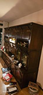 Eiken kast zeer degelijk, Ophalen, 200 cm of meer, Eikenhout, 200 cm of meer