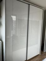 Grote linnenkast met schuifdeuren en LED verlichting, Huis en Inrichting, Kasten | Kledingkasten, Gebruikt, 200 cm of meer, 150 tot 200 cm